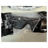 Body Gaurd Safety Glasses 19 Series Glossy Black, Smoke Hard Coat Lens (Qty 8)