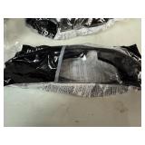 Body Gaurd Safety Glasses 19 Series Glossy Black, Smoke Hard Coat Lens (Qty 8)