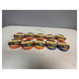 Power Phase General Purpose Vinyl Electrical Tape 3/4 inch x 66 feet (Qty 10)