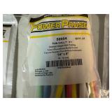 Power Phase Heat Shrink Tubing - Various Sizes (Qty 11-10 each, Qty 3-21 each)