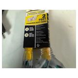Power Phase Cord Set 18" and Powerblock Cord 2 ft