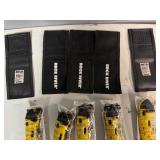 Fastenal Rock River Safety Knives with Belt Holsters (Qty 5)