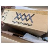 Magic Woods Vanity and Sink - Euro Stone Element White Vanity and Sink