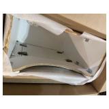 Magic Woods Vanity and Sink - Euro Stone Element White Vanity and Sink