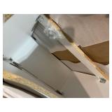 Magic Woods Vanity and Sink - Euro Stone Element White Vanity and Sink