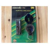 Survival 2000 Series Swiss Army Knife and Compass, 7 in 1 Adjustable Wrench, Mini Maglite Pro - All New in Box