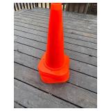 17" Tall Orange Safety Cones (Qty 8)