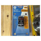 Lightech Transformer, Monster Video 2 Cable, On the Go Folding Fan, All New in Box