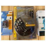 Lightech Transformer, Monster Video 2 Cable, On the Go Folding Fan, All New in Box