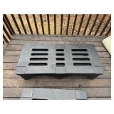 Plastic Dunnage Rack or Set Top Box 48" x 21.5" x 11.5" and 30" x 21.5" x 11.5"