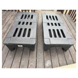 Plastic Dunnage Rack or Set Top Box 48" x 21.5" x 11.5" (Qty 2)