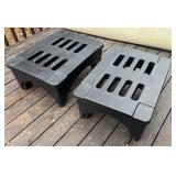Plastic Dunnage Rack or Set Top Box 30" x 21.5" x 11.5" (Qty 2)