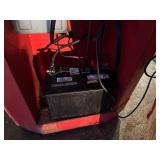 Dayton Electric Forklift.  1000 Lb Capacity.  Power up and down.  Manual push. Model No 1BS60