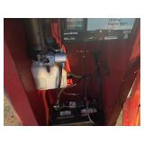 Dayton Electric Forklift.  1000 Lb Capacity.  Power up and down.  Manual push. Model No 1BS60