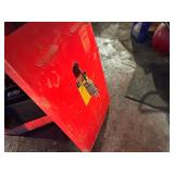 Dayton Electric Forklift.  1000 Lb Capacity.  Power up and down.  Manual push. Model No 1BS60