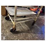 Food Grade Aluminum Cart with 5 Trays 20" x 26" x 69"