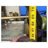 Food Grade Aluminum Cart with 5 Trays 20" x 26" x 69"