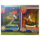 1996 and 1998 Limited Edition Starting Lineup Stadium Stars Mike PIAZZA- Los Angeles Dodgers- HOF
