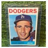 1964 Topps Sandy Colfax, Los Angeles Dodgers VINTAGE Pitcher HOF