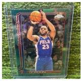 2025–26 Topps Chrome Basketball Eric Gordon /199, Philadelphia 76ers, Green Basketball Parallel