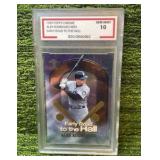 1999 Topps Chrome Early Road to the Hall, Alex Rodriguez, Seattle Mariners graded GEM MINT 10
