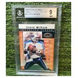 2000 Donruss PREF. Graded Series Steve McNair, Tennessee Titans, Beckett graded MINT 9