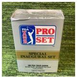 1990 PGA Tour Pro Set Special Inaugural set 100 Cards Limited printing (small tear in the plastic)