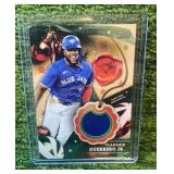 2024 Topps Relic card Vladimir Guerrero Junior, Toronto Blue Jays
