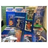 Starting Lineup Five Pack from the 90s MLB includes Frank Thomas, Mark McGuire, Carlton Fisk & 2 More (5 Total)