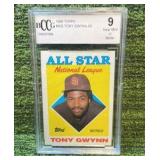 1988 Topps Tony Gwynn All-Star BCCG graded 9