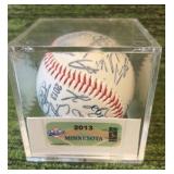 2013 Minnesota Twins baseball Auto-Ball