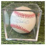 Gary Sheffield Autographed Official Rawlings Ball- some discoloration