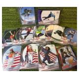 2026 Topps Chrome Winter Olympics Lot (16 Cards in Tota)l Auto, Numbered, Refractor, & Variations !