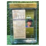 2000 Upper Deck Tiger Woods Collectibles: Tigers Best Rookie of the Year, Graded 9.8 GEM MINT
