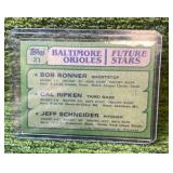 1982 Topps Future Stars CAL RIPKEN Jr. Rookie Card, Baltimore Orioles RC