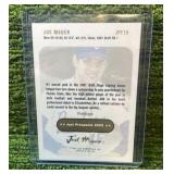 2002 Just Memorabilia Joe Mauer Rookie Card RC Minnesota Twins