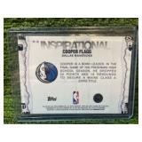 2025–26 Topps Chrome Basketball Inspirational COOPER FLAGG rookie card Dallas Mavericks RC Insert