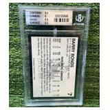 1990–91 Arizona State Collegiate Collection Black Back Bonds Beckett graded 8.5 Sun Devils