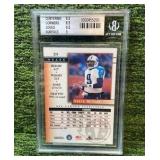 2000 Donruss PREF. Graded Series Steve McNair, Tennessee Titans, Beckett graded MINT 9