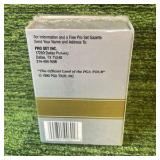 1990 PGA Tour Pro Set Special Inaugural set 100 Cards Limited printing (small tear in the plastic)