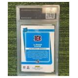 2021 Donruss Rated Rookie Ja’Marr Chase WR Cincinnati Bengals graded 10