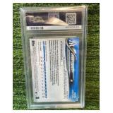 2018 Topps Update Pinstripe Jersey GLEYBER TORRESPA graded 10 New York Yankees