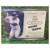 2021 Absolute Baseball Miguel Sanó- Tools of the Trade Patch Card, Minnesota Twins