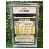 1990 Fleer Larry Bird Boston Celtics graded GEM MT 10