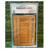 1988 Topps, Ozzie Smith, St. Louis Cardinals BCCG graded 10