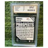 2004 Topps Tatum Bell Premiere Prospects, Denver Broncos graded GEM MT 10