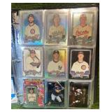 Large Mixed Sport Binder, Basketball, Football, Baseball, Pokémon, One Piece, and More! 23 pages, 9 cards per page, All Stars, Rookies and Inserts !!