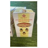 Lot of 4 Bobble Heads, Randy Johnson, Roberto, Alomar, Jason Giambi, and Luis Gonzales in the Box 2002 Upper Deck, Ballpark Idols (4 total)