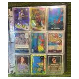 Large Mixed Sport Binder, Basketball, Football, Baseball, Pokémon, One Piece, and More! 23 pages, 9 cards per page, All Stars, Rookies and Inserts !!