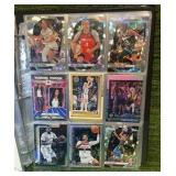 Large Mixed Sport Binder, Basketball, Football, Baseball, Pokémon, One Piece, and More! 23 pages, 9 cards per page, All Stars, Rookies and Inserts !!